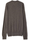 CD Icon Signature Cashmere Jersey Knit Top Brown - DIOR - BALAAN 3