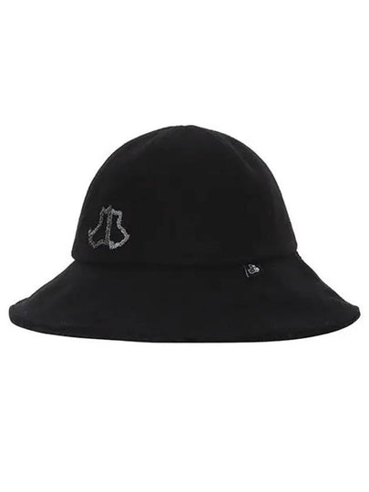 Women s Stitched Bucket Hat 8624LXAH BLACK - BLACK&WHITE - BALAAN 2