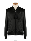 Back Skull Print Zip-up Bomber Jacket Black - PHILIPP PLEIN - BALAAN 3