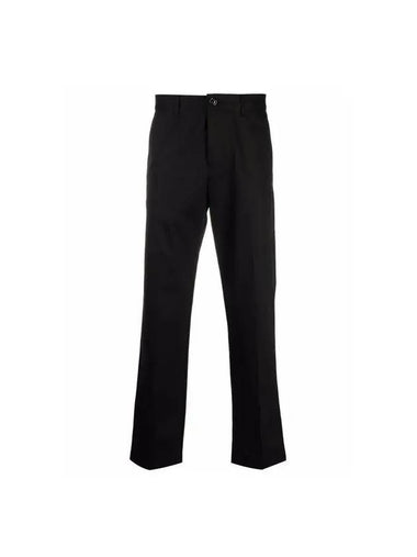 Men's Straight Pants Black - AMI - BALAAN 1