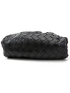 Intrecciato Mini Pouch Bag Black - BOTTEGA VENETA - BALAAN 6