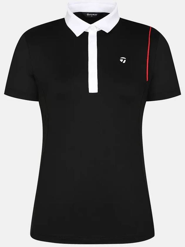 color combination collar short sleeve t-shirt TWTYM6152 199 - TAYLORMADE - BALAAN 2