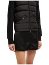 Women's Padding Zip-Up Sweatshirt Black - MONCLER - BALAAN 4