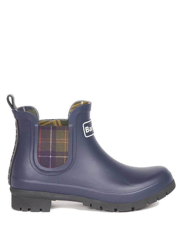 WoMen's Kingham Wellington Rain Boots Navy - BARBOUR - BALAAN 1