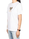 Thomas Bear Short Sleeve T-Shirt White - BURBERRY - BALAAN 4