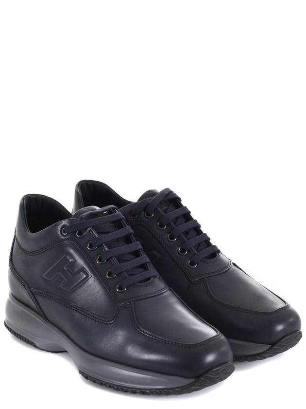 interactive low top sneakers navy - HOGAN - BALAAN 3