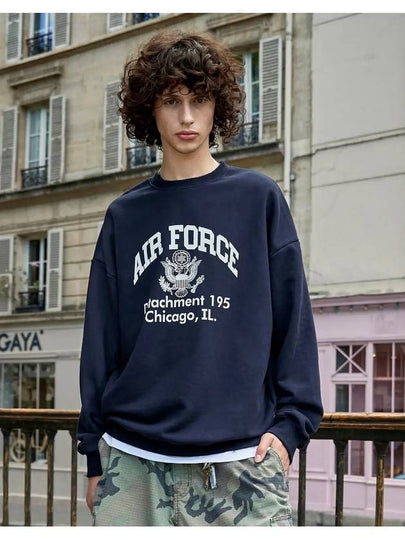 Air Force Sweatshirt Navy - FLUKE - BALAAN 2