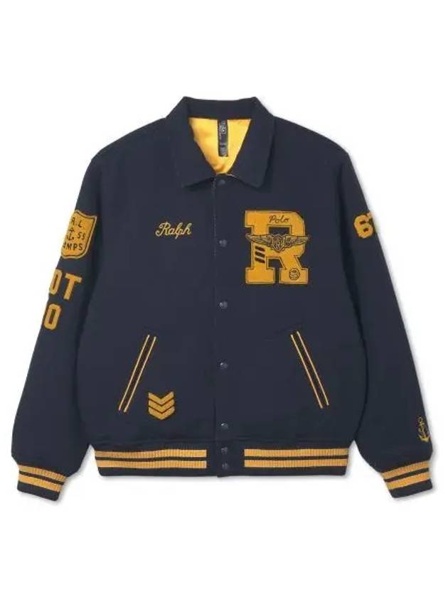 Reversible Twill Satin Jacket Multi - POLO RALPH LAUREN - BALAAN 1