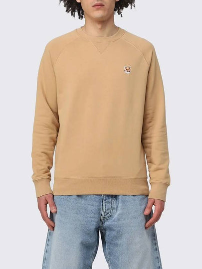 Fox Head Patch Classic Sweatshirt Beige - MAISON KITSUNE - BALAAN 2