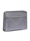 Jouvence GM Clutch Bag Grey - GOYARD - BALAAN 1