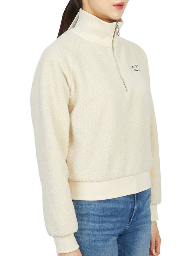 Embroider Logo Sweatshirt Ivory - SPORTY & RICH - BALAAN 6