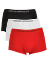 Men's Basic Pure Cotton Briefs 3 Pack - EMPORIO ARMANI - BALAAN 1