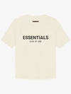 Logo Cotton Short Sleeve T-Shirt Cream - FEAR OF GOD ESSENTIALS - BALAAN 4