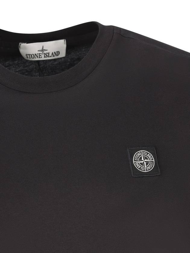 Stone Island T-shirts and Polos Black - STONE ISLAND - BALAAN 3