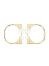 Tribales New Look Resin Pearl Earrings Gold - DIOR - BALAAN 2