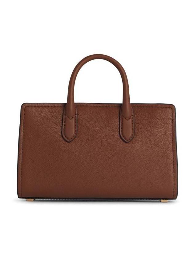 Michael Kors 'Scarlett' Brown Leather Bag - MICHAEL KORS - BALAAN 3