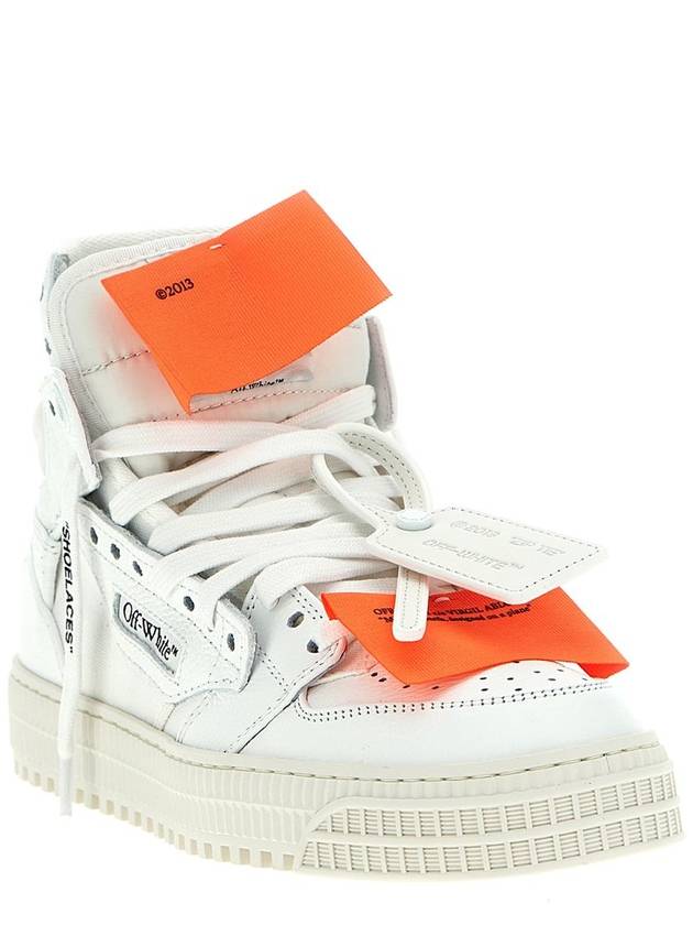 24 ss Leather Canvas Sneakers WITH Iconic Zipper Tie OWIA112C99LEA0040120 B0650994089 - OFF WHITE - BALAAN 4