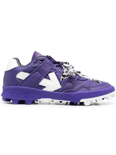 Mountain Cleat Low-Top Sneakers Purple - OFF WHITE - BALAAN 1