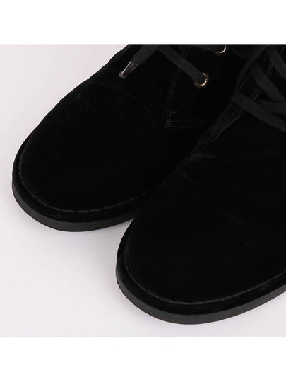 Suede Black High Top Women s Sneakers - CHANEL - BALAAN 2