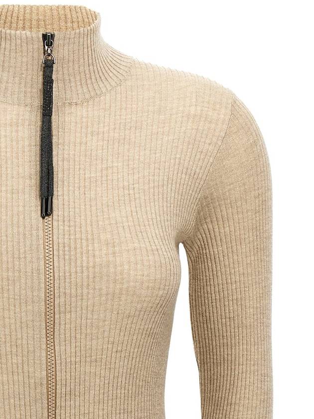 Brunello Cucinelli Lurex Cardigan - BRUNELLO CUCINELLI - BALAAN 3