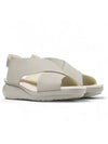 Balloon Leather Sandals Grey - CAMPER - BALAAN 2