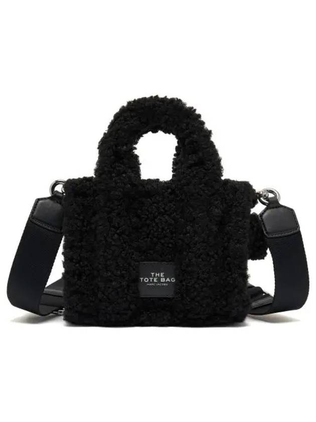 The Teddy Mini Tote Bag Black - MARC JACOBS - BALAAN 3