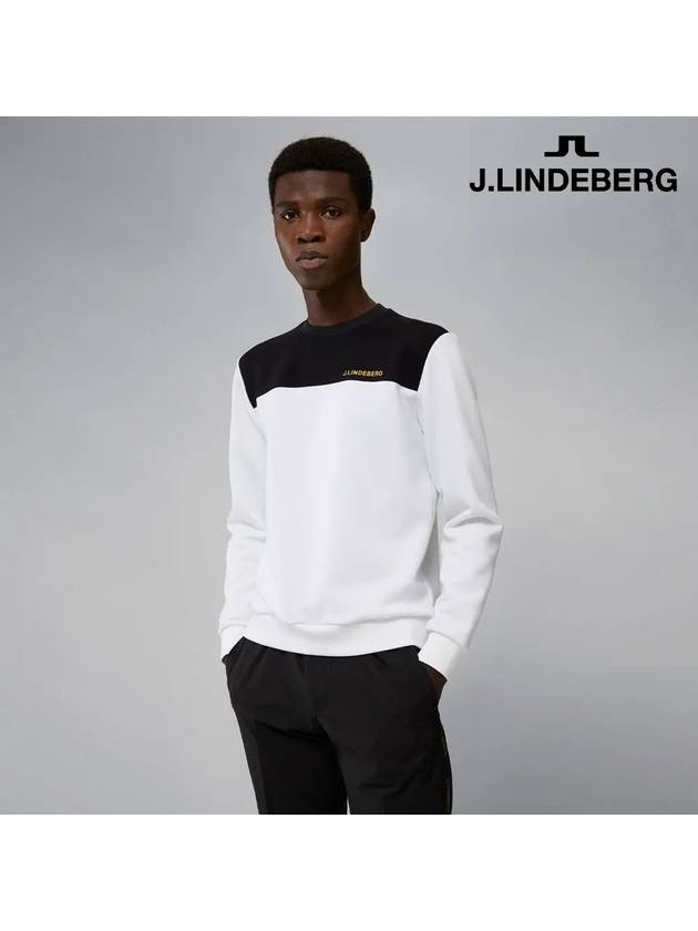 Men's JEFF Long Sleeve T-Shirt White - J.LINDEBERG - BALAAN 2