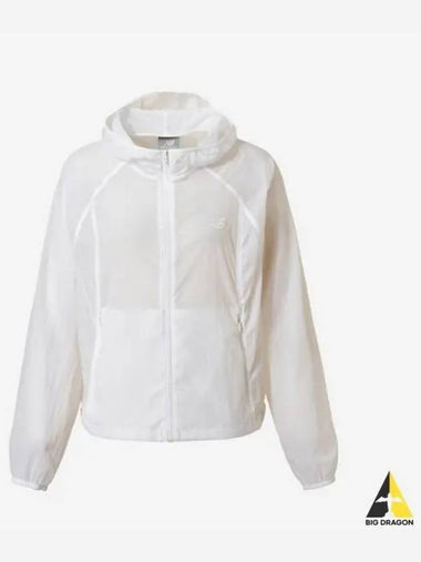 Women s Ultralight Ripstop Woven Windbreaker 10 White - NEW BALANCE - BALAAN 1