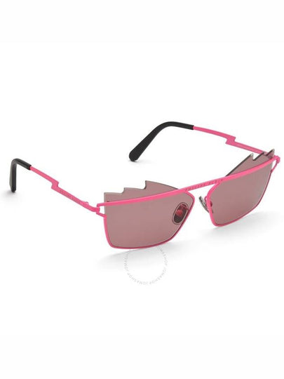 Philipp Plein Arya Mirror Pink Irregular Unisex Sunglasses 000-UES0072-PTE003N-UUXU - PHILIPP PLEIN - BALAAN 2