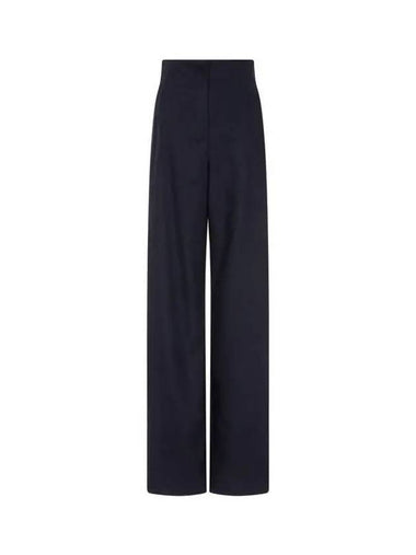 Women s Wool Blend Bandless Pants Navy 270894 - EMPORIO ARMANI - BALAAN 1