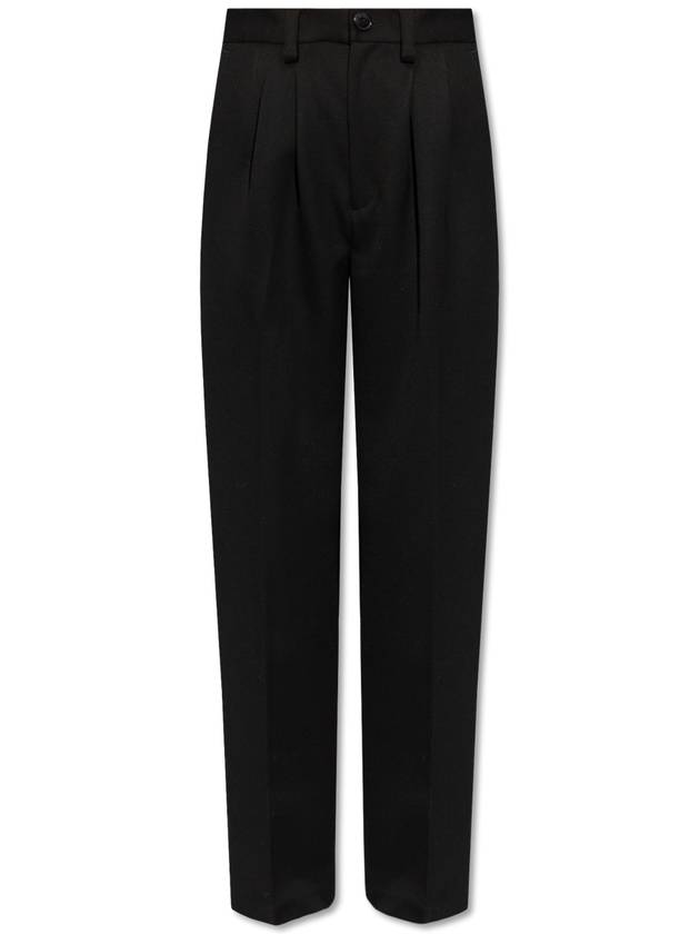 Anine Bing ‘Carrie’ Wool Trousers, Women's, Black - ANINE BING - BALAAN 1