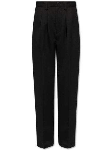 Anine Bing ‘Carrie’ Wool Trousers, Women's, Black - ANINE BING - BALAAN 1