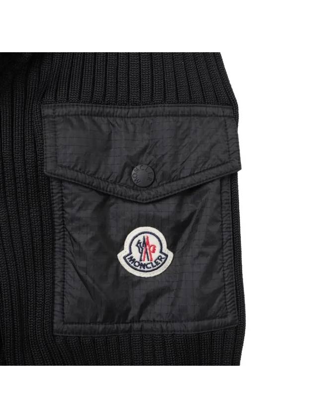 Logo Patch Knit Mix Padding 9B000 25 M1124 999 - MONCLER - BALAAN 4