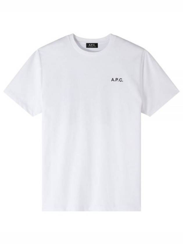 Wave Short Sleeve T-Shirt White - A.P.C. - BALAAN 2