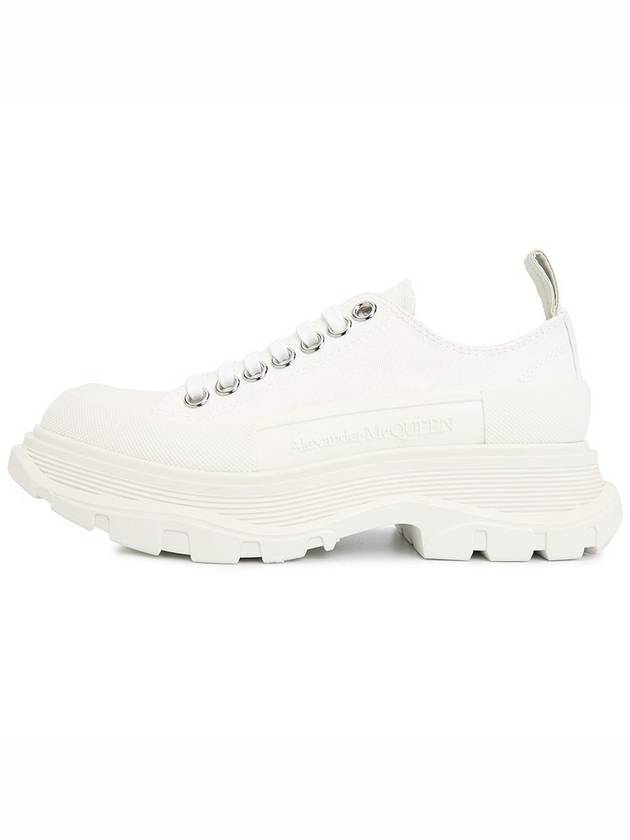 Tread Slick Low Top Sneakers White - ALEXANDER MCQUEEN - BALAAN 5