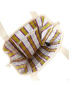 Striped Tote Bag Yellow White - ISABEL MARANT - BALAAN 7