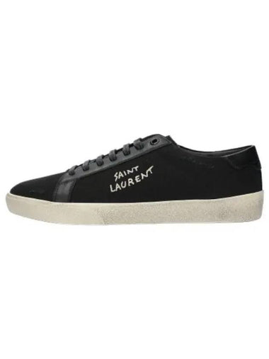 Destroyed low top sneakers black - SAINT LAURENT - BALAAN 1