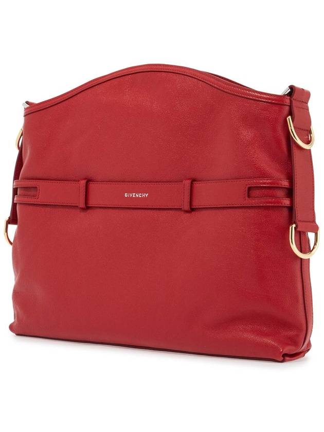 Boilu Multi Buckle Medium Shoulder Bag Red - GIVENCHY - BALAAN 3