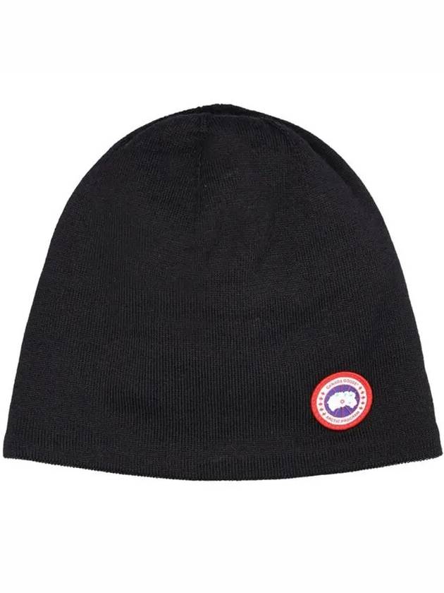 Canada Goose Arctic Disc Wappen Patch Standard Wool Blend Beanie - CANADA GOOSE - BALAAN 1