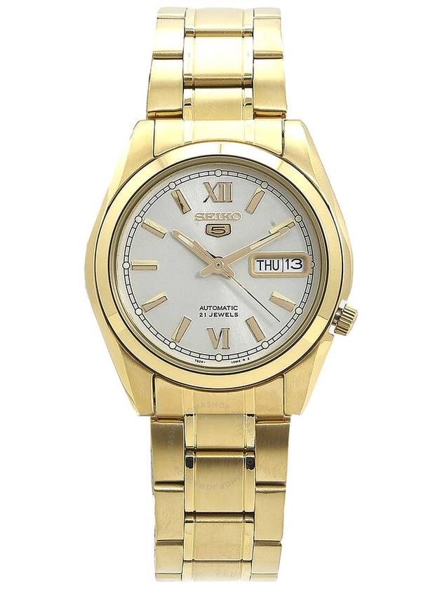 Seiko 5 Automatic White Dial Men's Watch SNKL58K1 - SEIKO - BALAAN 1