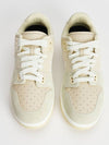 Lace-Up Low Top Sneakers Off White - ACNE STUDIOS - BALAAN 4