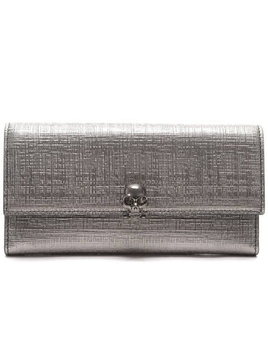 Women’s Skulllock Decorated Long Wallet 275330_DZZ0R_1300_17F - ALEXANDER MCQUEEN - BALAAN 1