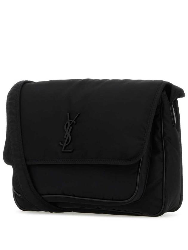 Niki Crossbody Bag In Econyl Black - SAINT LAURENT - BALAAN 4