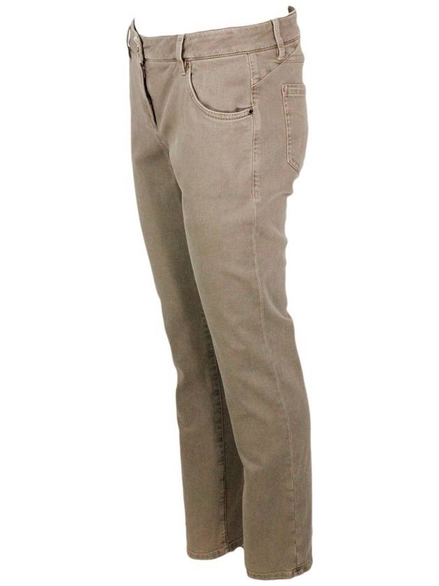 Short Pants MH137P5495 C8670 BEIGE - BRUNELLO CUCINELLI - BALAAN 3