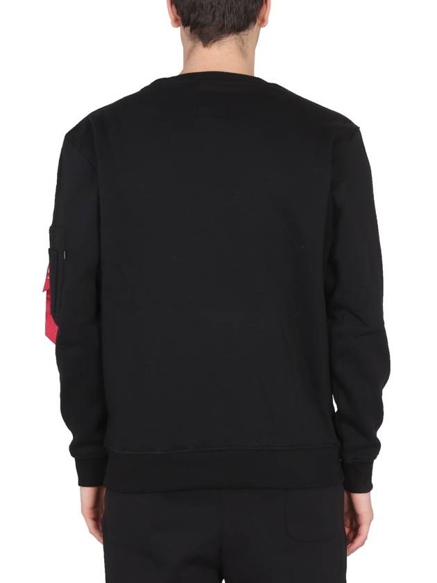 CREWNECK SWEATSHIRT - ALPHA INDUSTRIES - BALAAN 3