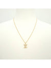 Diamond Idyll Blossom LV Necklace Q93849 - LOUIS VUITTON - BALAAN 2