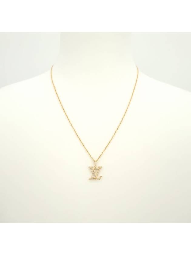 Diamond Idyll Blossom LV Necklace Q93849 - LOUIS VUITTON - BALAAN 2