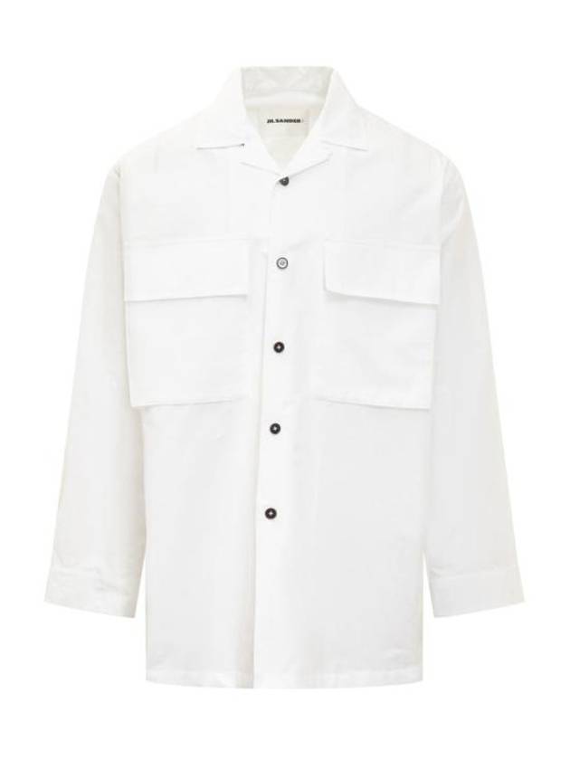 Long Sleeve Shirt J47DL0144J45127 100 WHITE - JIL SANDER - BALAAN 1