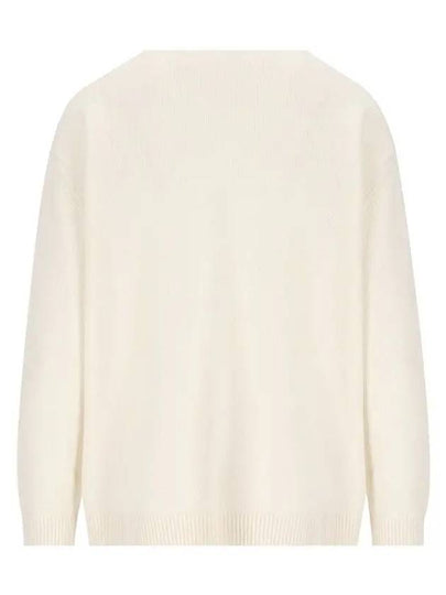 PLATA WHITE wool cashmere knit - MAX MARA - BALAAN 2