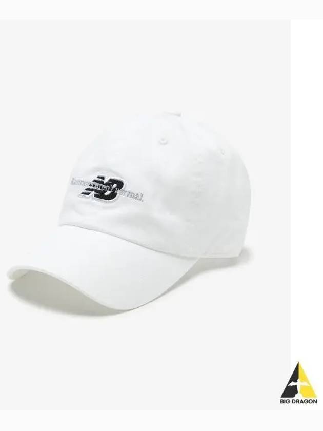 NBGDESS124 C 66 990 CLASSIC BALLCAP white - NEW BALANCE - BALAAN 1